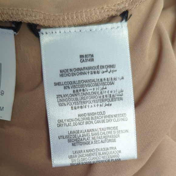 01583 BCBGMaxazria Striped Knit Dress Blue White Size Medium preppy retro summer - Picture 7 of 8